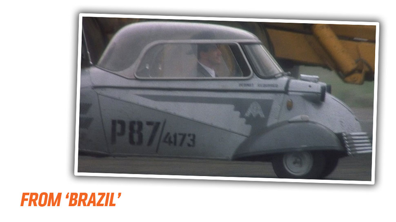 Illustration for article titled Some Crazy Bastards Once Put A Hemi In A Messerschmitt Microcar